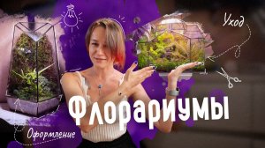 ☘️Уход за ФЛОРАРИУМОМ: стрижка, пересадка птериса и оформление нового флорариума💎