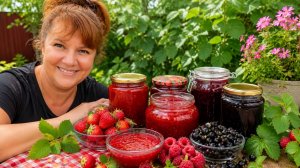 Поехали на рынок! Клубника, малина и домашние заготовки
