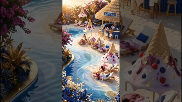 Ice-cream vocation. Fantasy world 🍦🍧🧉 смотреть онлайн