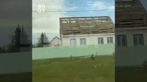 Смерч сорвал крышу дома в Башкирии