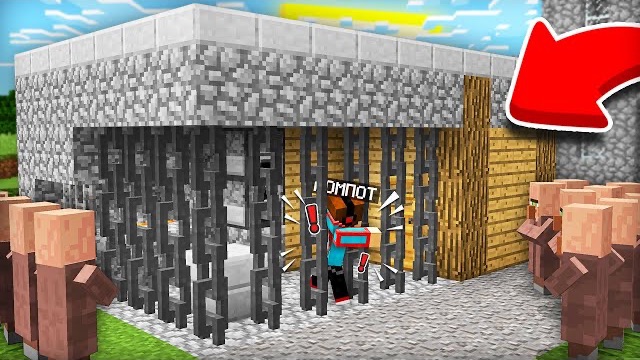 ПОЧЕМУ ЖИТЕЛИ НЕ ВЫПУСКАЮТ МЕНЯ ИЗ ДОМА В МАЙНКРАФТ | Компот Minecraft смотреть онлайн