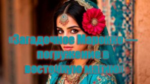 «Загадочное Марокко — погружение в восточную магию» 🎵🎼🎵❤💔