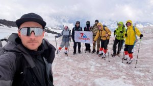 Группа Клуба 7 Вершин “Жора GO” провела тренировочные занятия на склонах Эльбруса