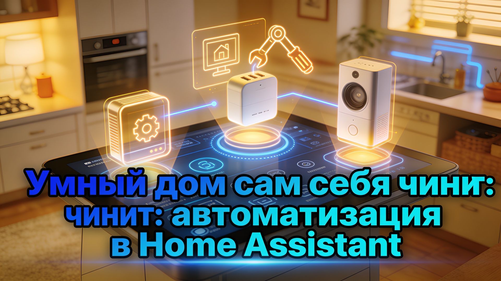 Умный дом сам себя чинит: автоматизация в Home Assistant
