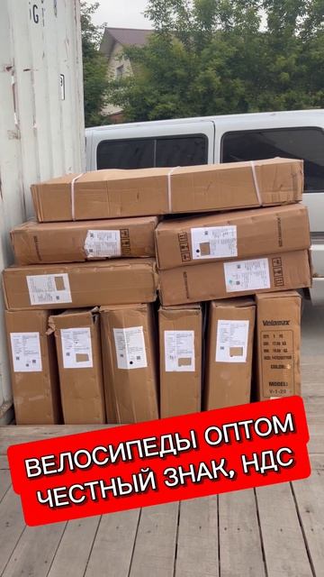 11 мест! Велосипеды ОПТОМ с Честным Знаком и НДС 22% уехали в Горно-Алтайск смотреть онлайн