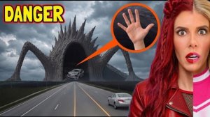 МОЙ ДРОН СНЯЛ КАК ПОЖИРАТЕЛЬ ЗЕМЕЛЬ (LAND EATER) СЪЕЛ НАШУ МАШИНУ. СТРАШИЛКИ.