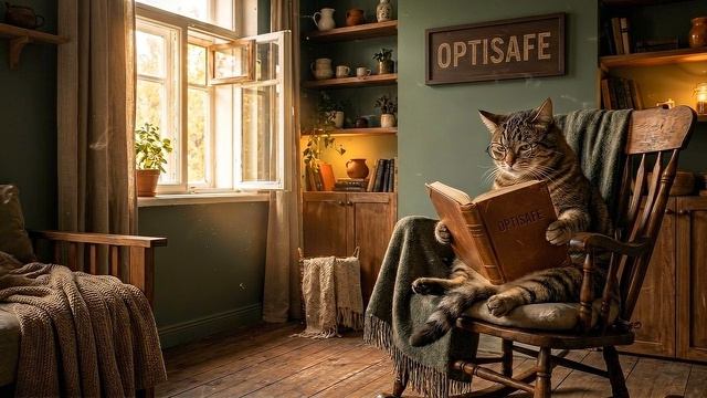 Городской lofi — дождь, кофе, ты | Optisafe