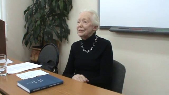 Встреча студентов с М.Э. Хобсон