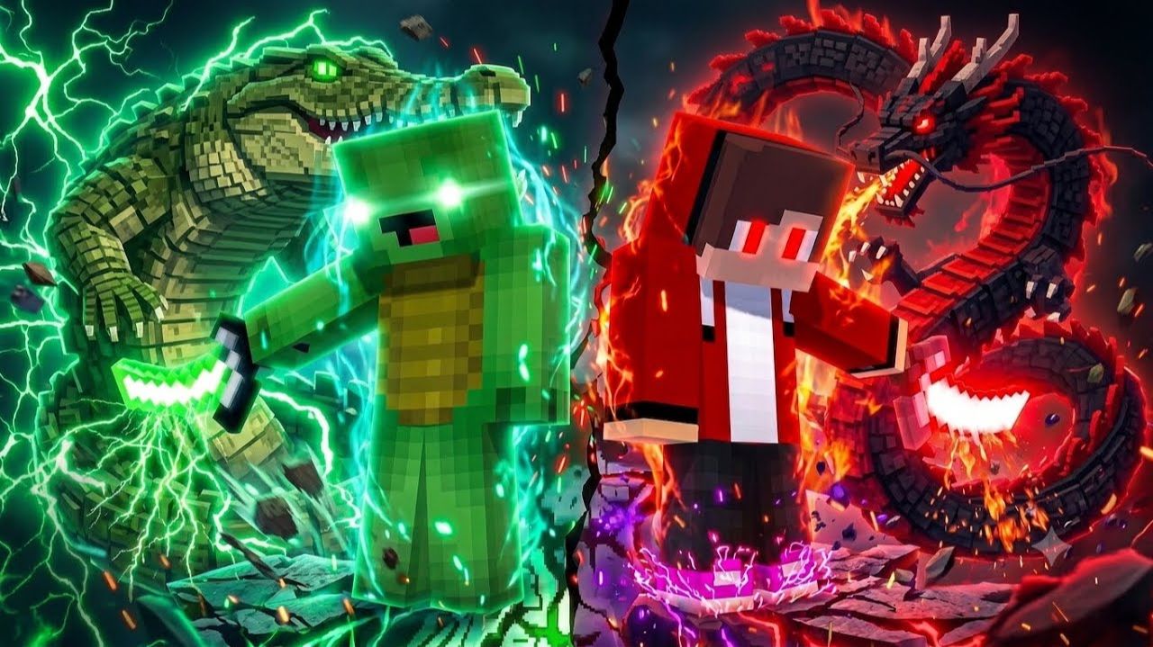 САМЫЕ ЭПИЧНЫЕ БИТВЫ MAIZEN! JJ И MIKEY ЧАСТЬ 3 ⚔️🔥