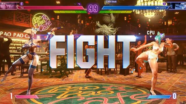 Street Fighter 6 AKI vs Juri PC Mod #2 смотреть онлайн