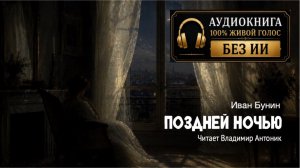 «Поздней ночью». Иван Бунин. Читает Владимир Антоник. Аудиокнига