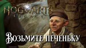 Возьмите печеньку. Hogwarts Legacy прохождение. Take the Biscuit