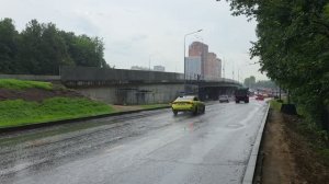 Строительство эстакады на шоссе Энтузиастов в районе Ивановское (июль 2026)