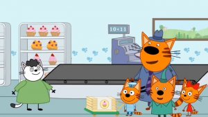 Три кота #трикота #для детей