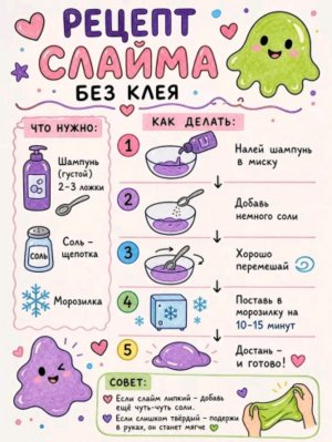 делаем слайм