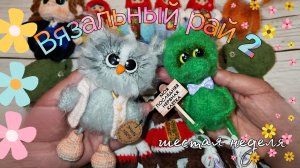 🦉Вязальный рай 2. Шестая неделя ❤️