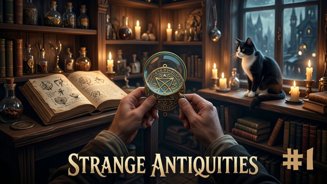ЭТОТ АРТЕФАКТ НЕ ДОЛЖЕН БЫЛ ПОПАСТЬ В ЛАВКУ — STRANGE ANTIQUITIES #1