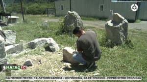 Школа «Наследие» воссоздает первозданную кладку древней башни в Ингушетии