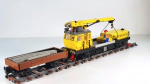 Мои поезда и паровозы из LEGO