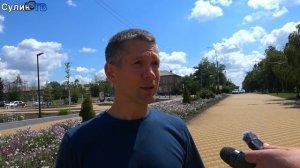 Туристы в Красном Сулине