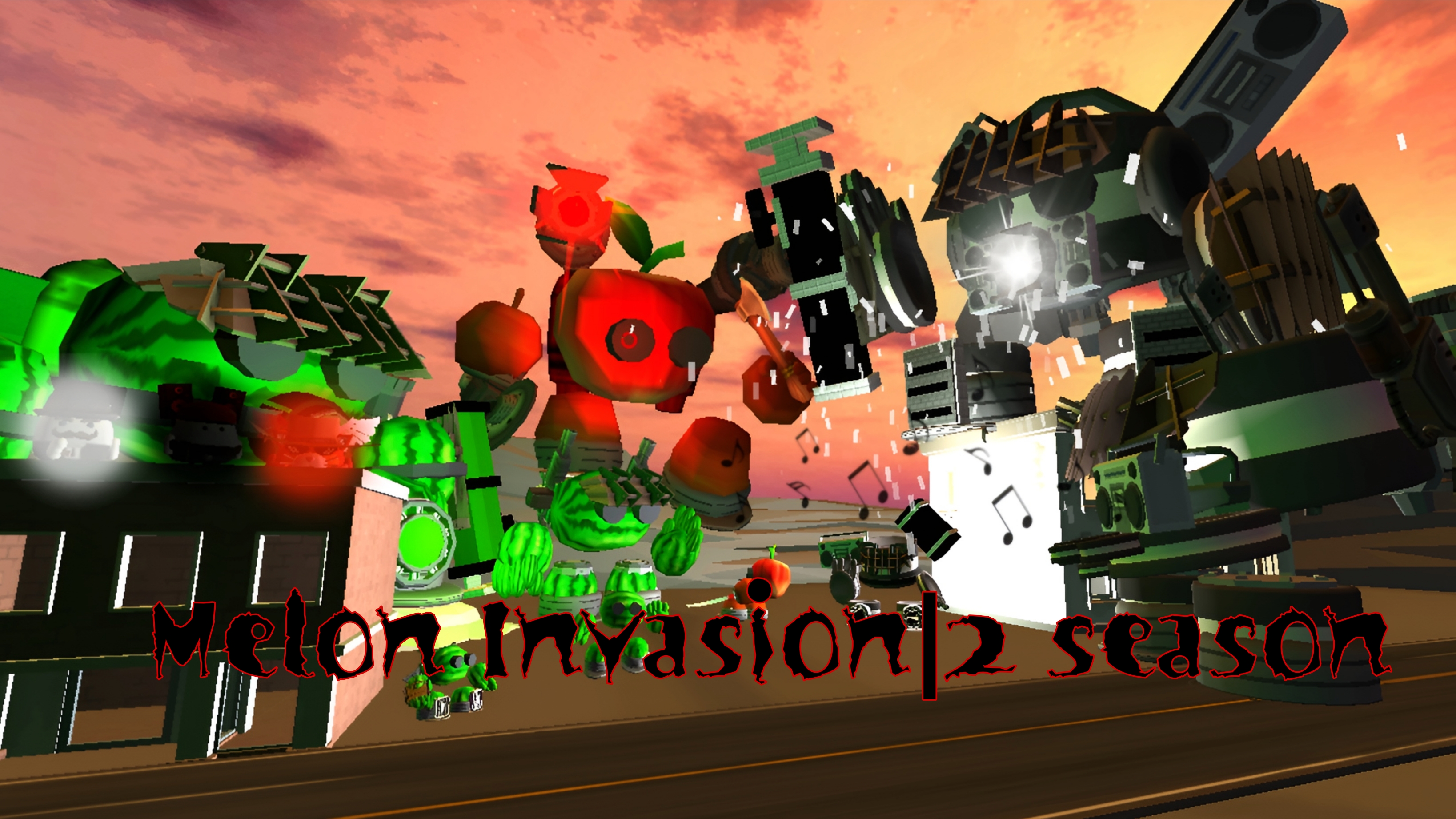 Melon Invasion| сборник серий 6-10|секретная сцена смотреть онлайн