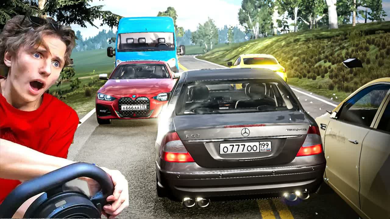 ШАШКИ на РУЛЕ в BeamNG DRIVE !