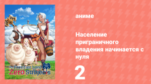 Население приграничного владения начинается с нуля 2 серия (аниме-сериал, 2026)