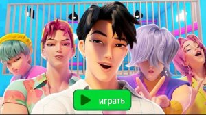 ПОБЕГ ОТ САДЖА ПАРНЕЙ! Новая версия обби в Roblox, битва со всеми боссами, полное прохождение игры.