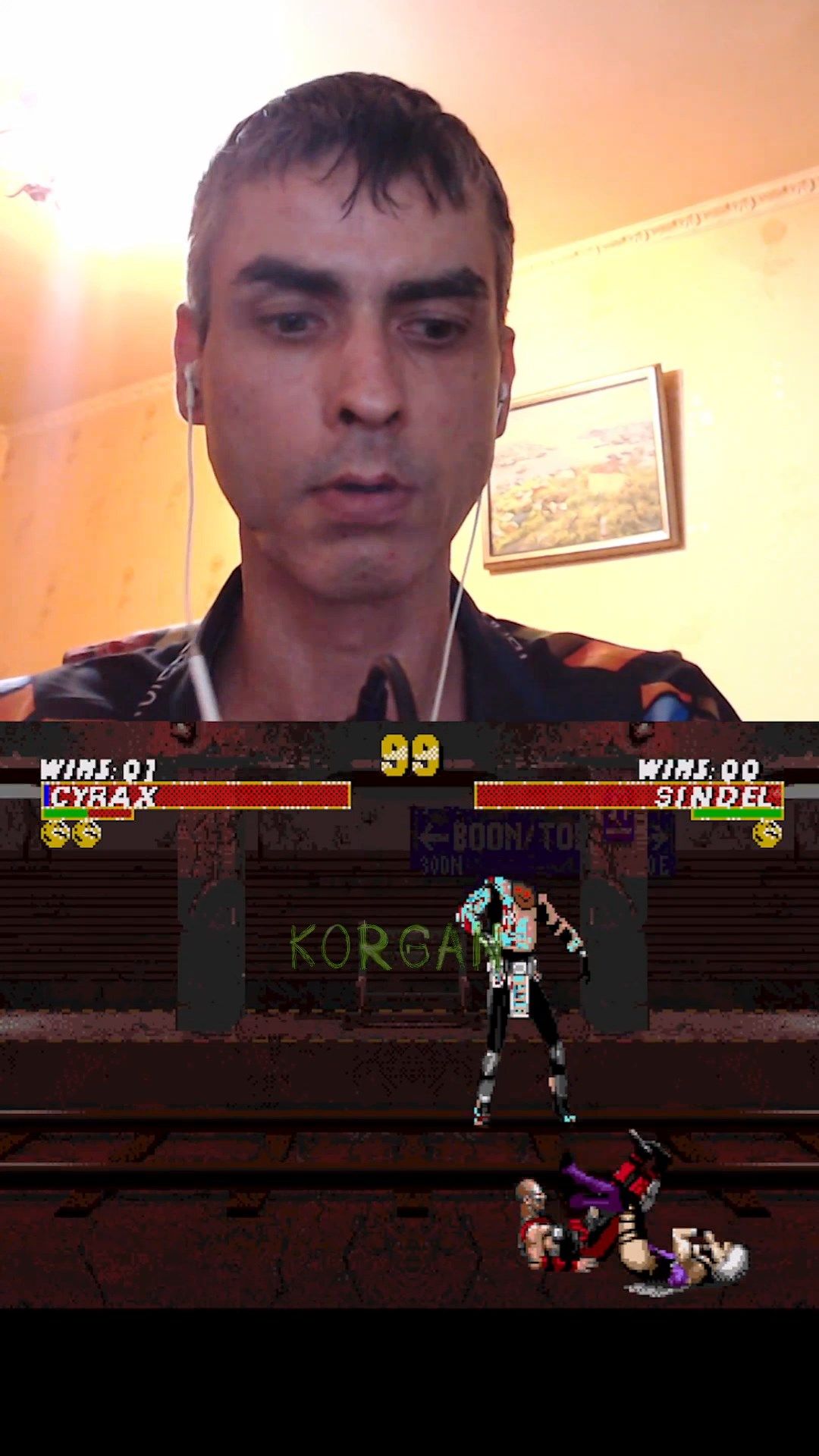 UMK3 fatality завершается brutality
