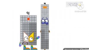 numberblocks math 91 92 супер