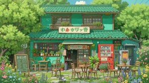 Японская Деревня Lo fi City🌃 Lofi Beats для сна, расслабления Lofi music Lofi Live Лофи Хип Хоп