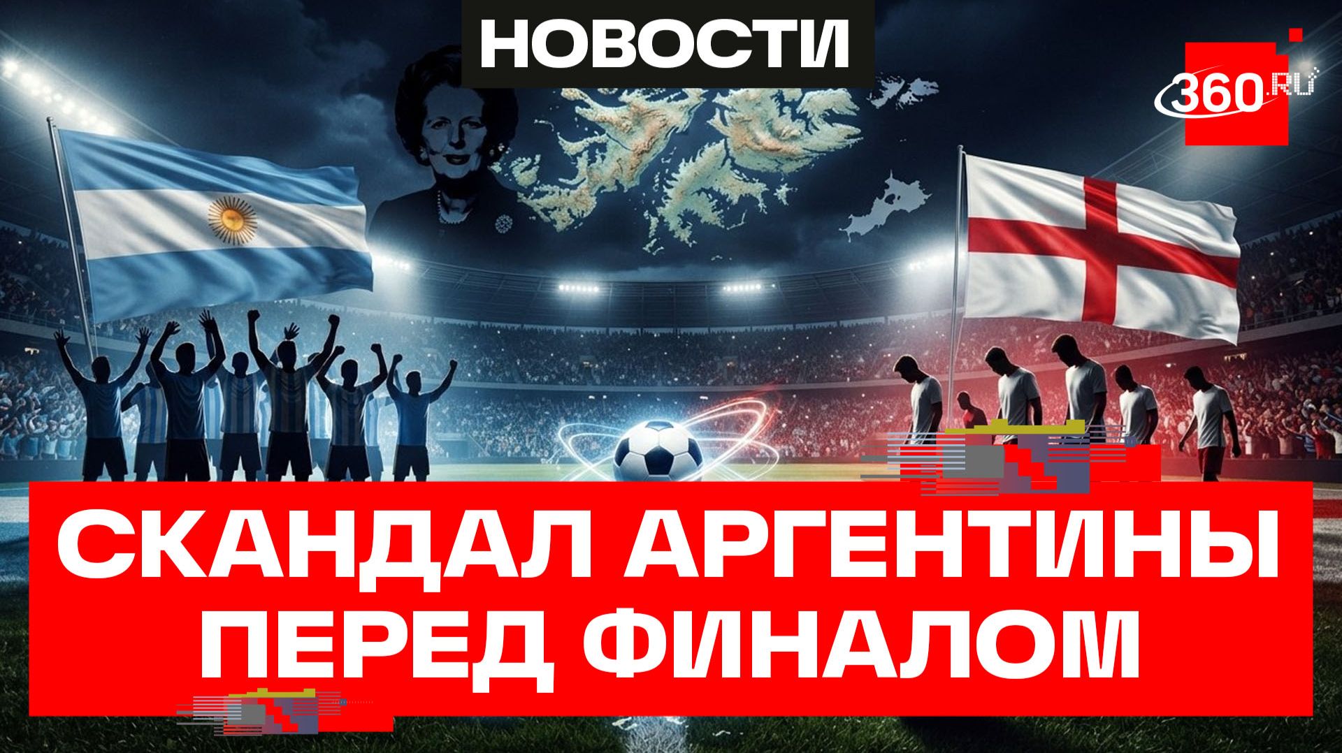 Сборную Аргентины могут дисквалифицировать перед самым финалом - за Фолклендские острова смотреть онлайн