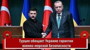 Турция обещает Украине гарантии военно-морской безопасности