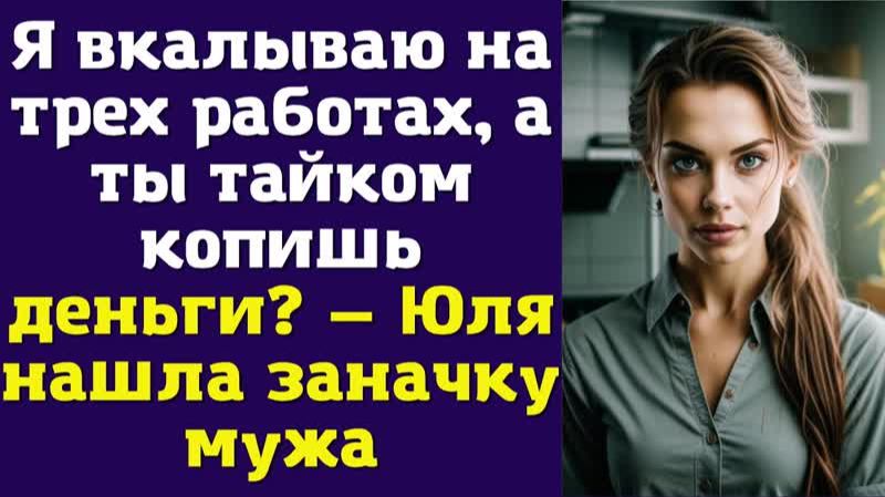 Я вкалываю на трех работах, а ты тайком копишь деньги — Юля нашла заначку мужа смотреть онлайн