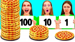 100 Слоев Еды Челлендж # Потрясающие Кухонные Лайфхаки от PaRaRa Challenge