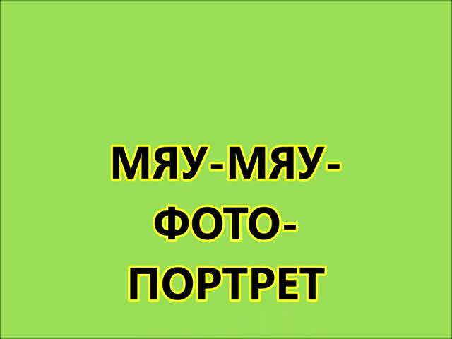 МЯУ-МЯУ. ФОТОПОРТРЕТ смотреть онлайн