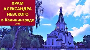 Храм Александра Невского в Калининграде, 2026 г.