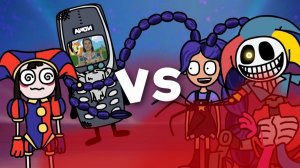 Битвы в 5 главе Poppy Playtime 3 _ Удивительный Цифровой Цирк _ Kpop Охотники на Демонов