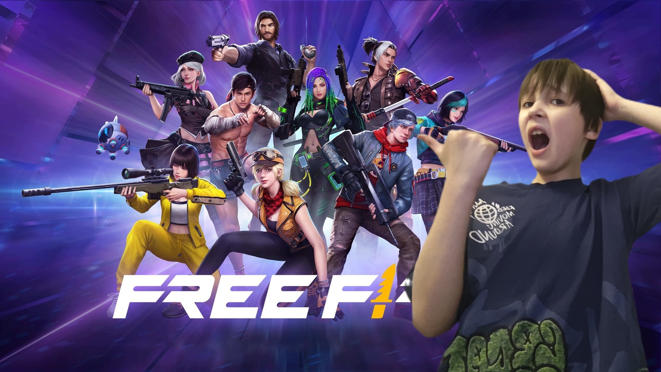 Я почувствовал себя военным!!! Играю в Free Fire 🔥 классная игра 👍🏻 смотреть онлайн