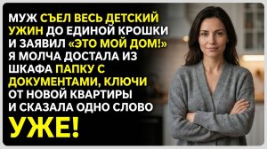 История из жизни: «это мой дом!» — крикнул муж, не зная, что жена уже всё решила. Слушать рассказы