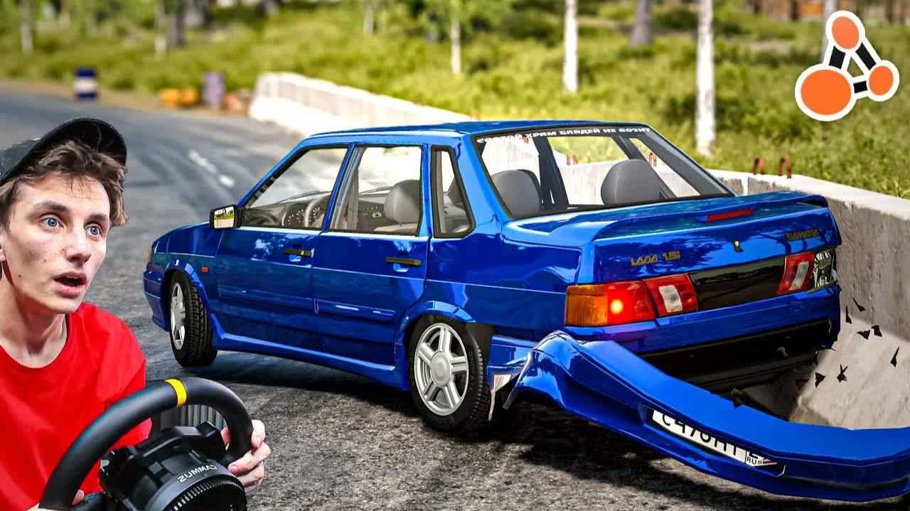 ЗАДНИЙ ПРИВОД на ВАЗ 2115 - ДРИФТ КОРЧ из ХЛАМА ｜ РП ПЕРЕКУП В БИМКЕ ｜ BeamNG.drive