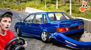 ЗАДНИЙ ПРИВОД на ВАЗ 2115 - ДРИФТ КОРЧ из ХЛАМА ｜ РП ПЕРЕКУП В БИМКЕ ｜ BeamNG.drive