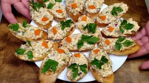 НЕ УСПЕВАЮ ПОДАВАТЬ, БУТЕРБРОДЫ ВКУСНЕЕ НЕ БЫВАЕТ, ИХ ВСЕГДА МАЛО НА СТОЛЕ. НОВИНКА 2026 года.