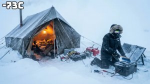 Самая холодная ночь: -73°C | Выживание в Арктике