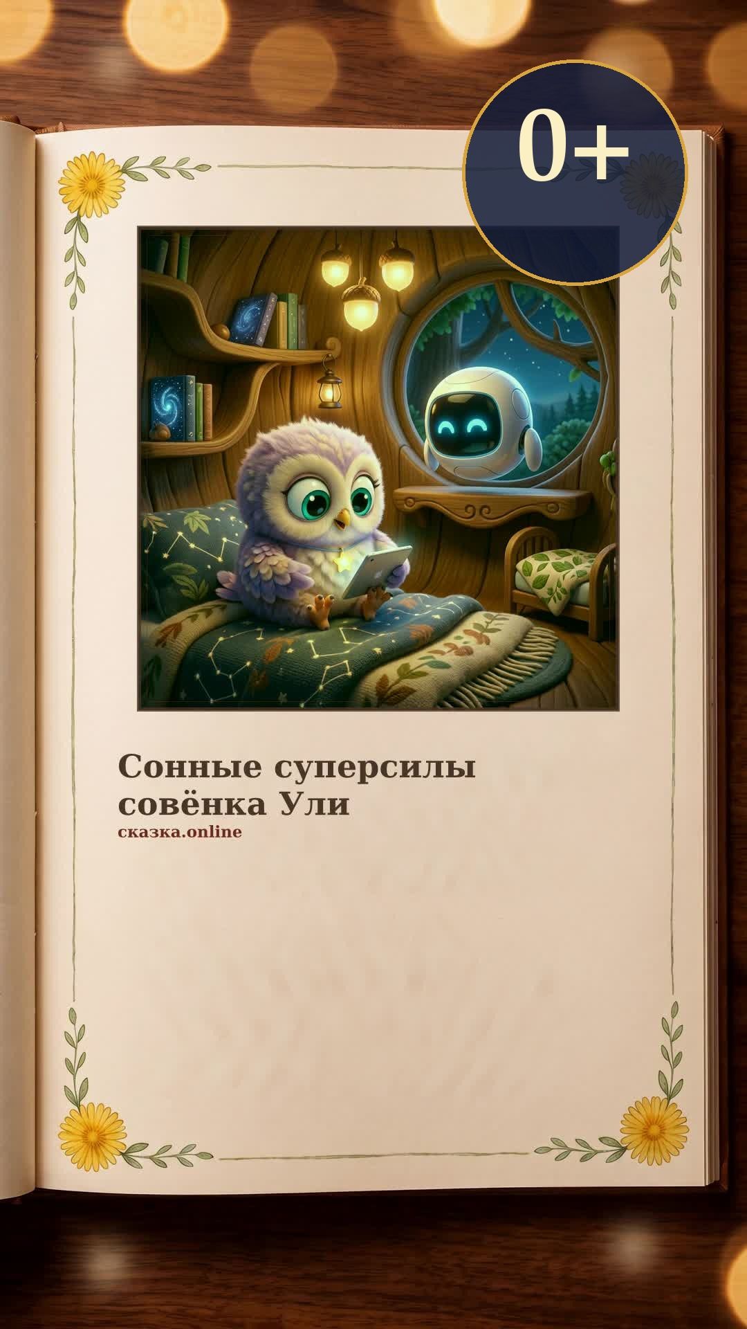 Совёнок, который не хотел спать | Сказка на ночь 2–4 года