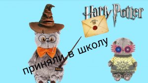 Васю приняли в школу! Гарри Поттер😱