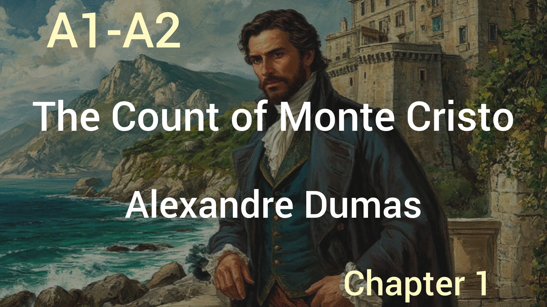The Count of Monte Cristo. Alexandre Dumas. Adapted book. A1-A2. смотреть онлайн