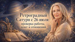⚡Сатурн ретроградный в Рыбах 2026. Прогноз для всех знаков | Астрология Джйотиш