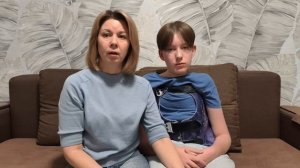 Видеообращение мамы Арсения Голова
