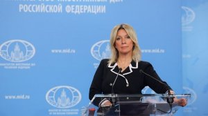 Russian MFA Spokeswoman Maria Zakharova briefing, Moscow, July 15, 2026